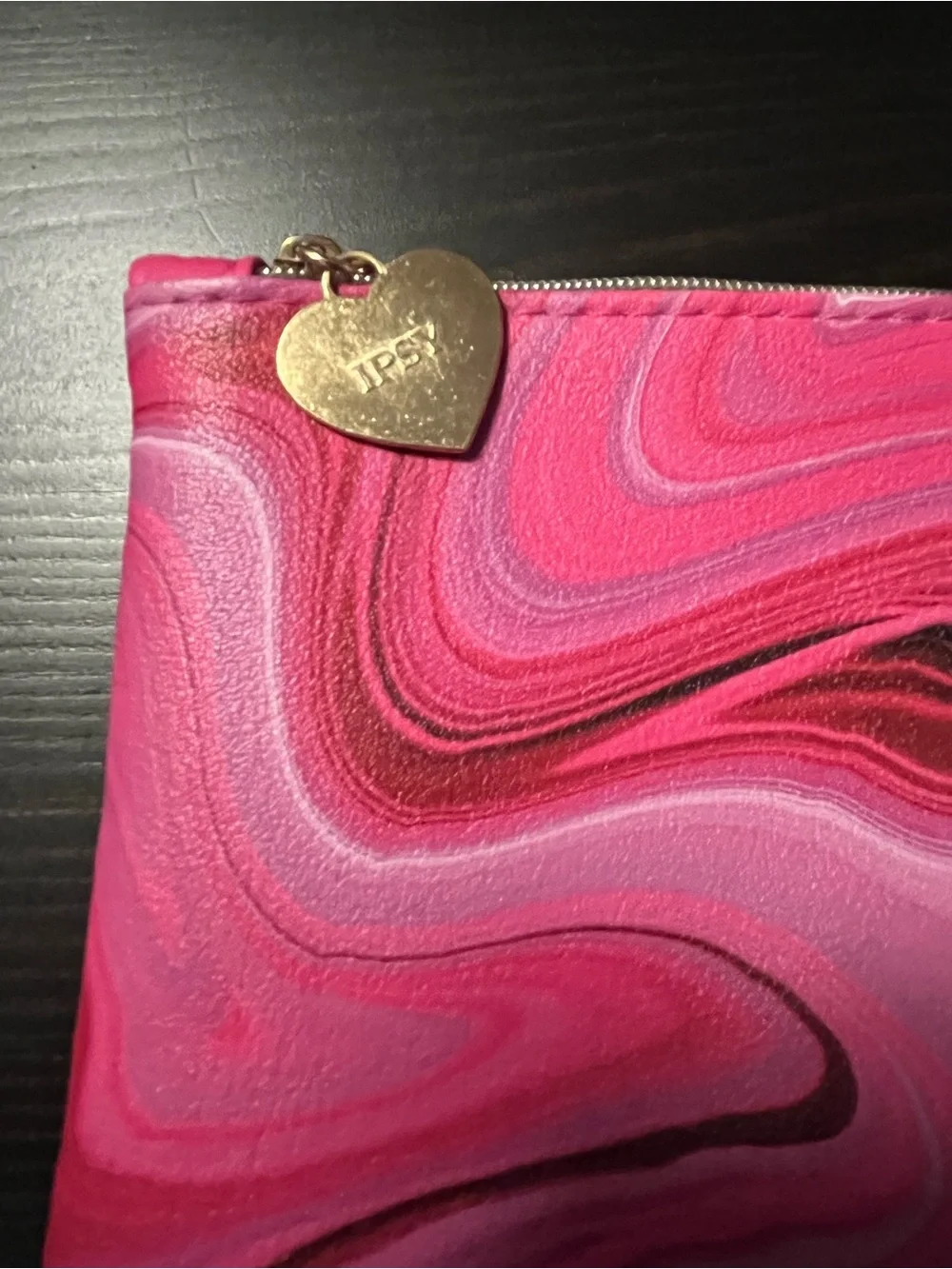 IPSY & Danielle Creations 2-Piece Pink Cosmetic Makeup Bag Set